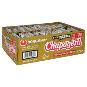 Show details of Nong Shim Chapagetti Chajang Noodle, 4.5-Ounce Packages (Pack of 20).