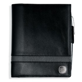 Show details of Cross Passport Wallet 1846 Leather Collection Ebony with Carbon Grey.