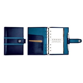 Show details of Cross Personal Agenda 1846 Leather Collection Cobalt with Aegean Blue.