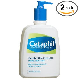 Show details of Cetaphil Gentle Skin Cleanser, 16-Ounce Bottles (Pack of 2).