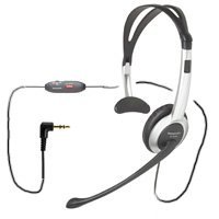 Show details of Panasonic KX-TCA92 Comfort Fit Hands-Free Headset with Fold Design.