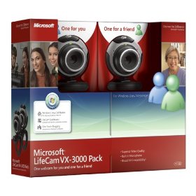 Show details of Microsoft LifeCam VX-3000 Pack.