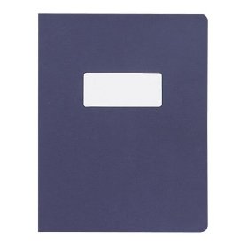 Show details of GBC Linen Weave Standard Presentation Covers, Textured Traditional Binding Covers, Rounded Corners, Navy, 100 Sets Per Box (2000503).