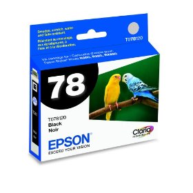 Show details of Epson 78 Black Ink Cartridge (T078120).