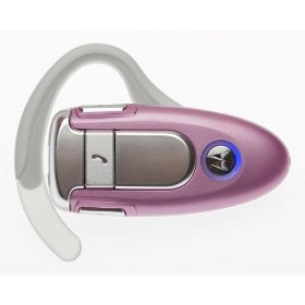 Show details of Motorola 89036J H500 Bluetooth Wireless Headset (Soft Pink).