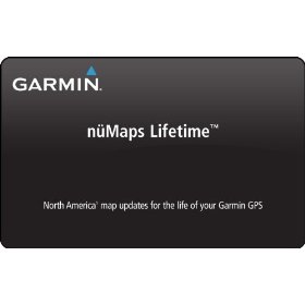 Show details of Garmin nMaps Lifetime North America Map Updates.