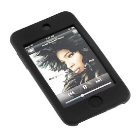 Show details of BLACK Skin Case Cover for Apple iPod Touch iTouch 2 2G.