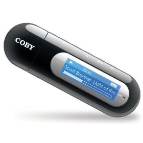 Show details of Coby MP305-4G MP3 Player with 4 GB Flash Memory FM Radio, USB Drive and LCD - Black.