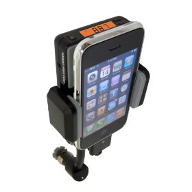 Show details of Advanced Car Mount System for Apple iPhone 3G / iPod Touch 2nd Generation - 360 degrees rotating flexible Neck, built-in cutting edge FM Transmitter.