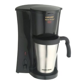 Show details of Black & Decker DCM18S Brew 'n Go Personal Coffeemaker with Travel Mug.