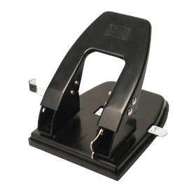Show details of Stanley Bostitch 2-Hole Punch, Black (HP2-BLACK).