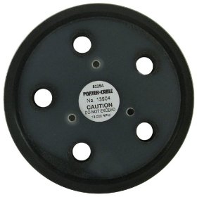 Show details of Porter-Cable 13904 5-Inch Hook and Loop Pad (for Model 333 Sander).