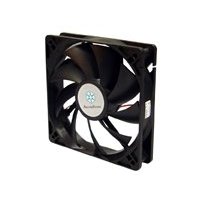 Show details of SilverStone FM121 Case Fan with Control Speed 9 Bladed Designs 120X120X25mm - Retail (Silver).