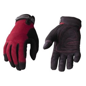 Show details of Youngstown Glove Co. 04-3800-30-M Women's Garden Glove Performance Glove Medium, Burgundy.