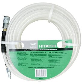 Show details of Hitachi 19413F 100-Foot-by-1/4-Inch Polyurethane Air Hose.