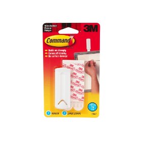 Show details of 3M Command 17041 Wire-Backed Picture Hanger with Adhesive Strips.