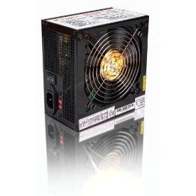 Show details of Thermaltake Purepower W0100RU 500W V2.0 with 12cm Fan Power Supply.