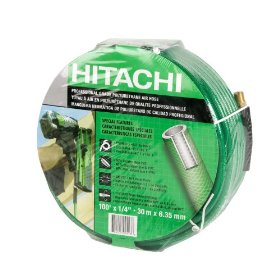 Show details of Hitachi 19413QP 1/4-Inch by 100 Foot Polyurethane Air Hose.