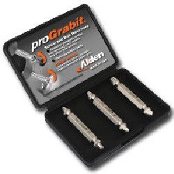 Show details of Alden 8430P GRABIT Broken Bolt and Damaged Screw Remover - 3 Piece.