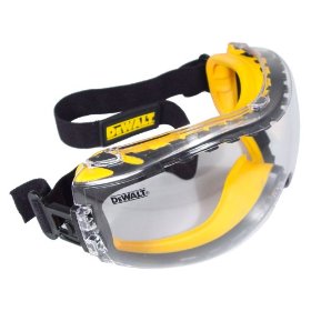 Show details of Dewalt DPG82-11C Concealer Clear Anti-Fog Dual Mold Safety Goggle.