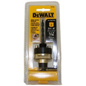 Show details of DEWALT DW1803 Heavy Duty 7/16-Inch Shank Quick Change Mandrel (Fits Hole Saws 1-1/4-Inch - 6-Inch).
