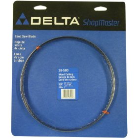 Show details of Delta 28-580 12-Inch & 16-Inch Band Saw Blade 1/2-Inch x 82-Inch 3 TPI.