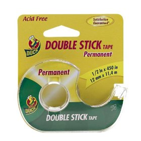 Show details of Henkel IT20904 Duck 1/2-by-450-Inch Double Stick Permanent Tape.