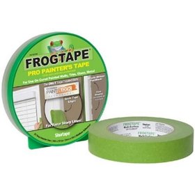 Show details of Frog Tape 82011 Pro Painters Masking Tape, Green 1-Inch by 60-Yards.
