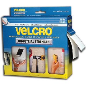 Show details of Velcro 90198 2-Inch by 15-Foot Industrial Strength Sticky Back Fastener Tape.