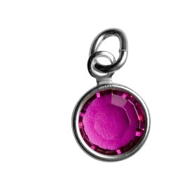 Show details of July Birthstone Charm - Hangs on Mother's Loving Embrace Pendant.