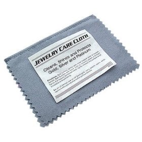 Show details of Silver, Gold and Platinum Jewelry Cleaning Cloth.