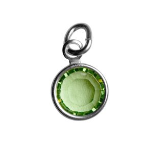 Show details of August Birthstone Charm - Hangs on Mother's Loving Embrace Pendant.