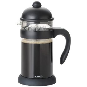 Show details of BonJour  Hugo 3-Cup Unbreakable French Press, Black.