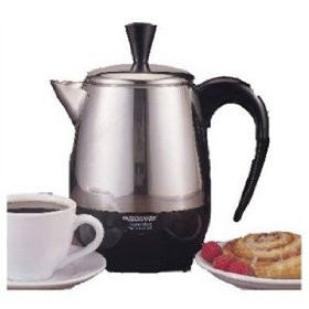 Show details of Farberware Stainless-Steel Electric Percolator.