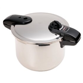 Show details of Presto 8-Quart Stainless Steel Pressure Cooker.