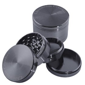 Show details of Chromium Crusher 2.25" Premium Quality Tobacco Herb Grinder (non-aluminum grinder)..