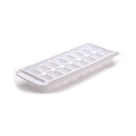 Show details of Rubbermaid 2867-RD-WHT White Ice Cube Tray.