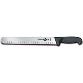 Show details of Victorinox 12-Inch Granton Edge Slicing Knife with Fibrox Handle.