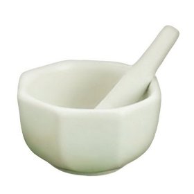 Show details of 2-1/2-Inch Porcelain Mortar and Pestle, White.