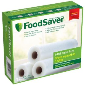 Show details of FoodSaver T010-00151-001    3 pack 8" x 22' Roll.