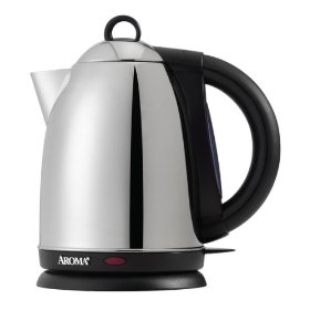 Show details of Aroma 1.5L X&#45;Press Stainless Steel Water Kettle &#45; AWK&#45;115S.