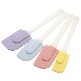 Show details of MIU 4-Piece Silicone Spatulas Set, Pastel Colors.