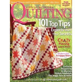 Show details of American Patchwork & Quilting (1-year) [MAGAZINE SUBSCRIPTION] [PRINT] .