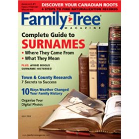 Show details of Family Tree Magazine [MAGAZINE SUBSCRIPTION] .