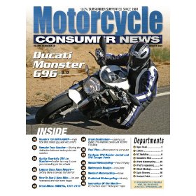 Show details of Motorcycle Consumer News (2-year) [MAGAZINE SUBSCRIPTION] [PRINT] .