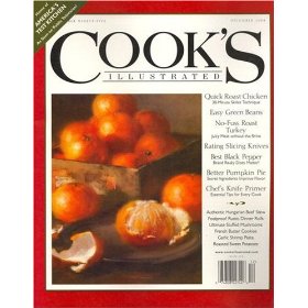 Show details of Cook's Illustrated [MAGAZINE SUBSCRIPTION] [PRINT] .