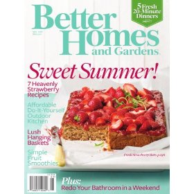 Show details of Better Homes and Gardens (2-year) [MAGAZINE SUBSCRIPTION] [PRINT] .