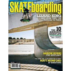 Show details of Skateboarding [MAGAZINE SUBSCRIPTION] [PRINT] .