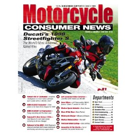 Show details of Motorcycle Consumer News (1-year) [MAGAZINE SUBSCRIPTION] [PRINT] .