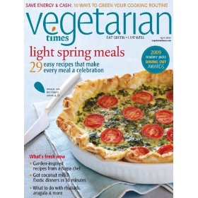 Show details of Vegetarian Times (1-year) [MAGAZINE SUBSCRIPTION] [PRINT] .